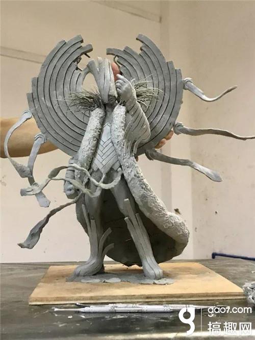 当游戏文化遇上雕塑艺术 DNF联手广美学生塑造卡恩大魔王