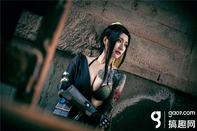 守望先锋半藏和路霸转性COS漫画分享