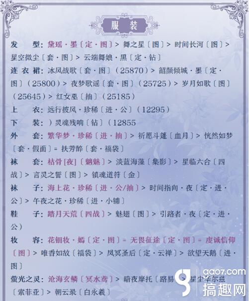 奇迹暖暖竞技场宫廷歌舞会搭配攻略 搞趣网