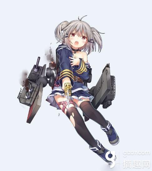 战舰少女r新船村雨立绘是什么村雨完整立绘图鉴 战舰少女专区 搞趣网